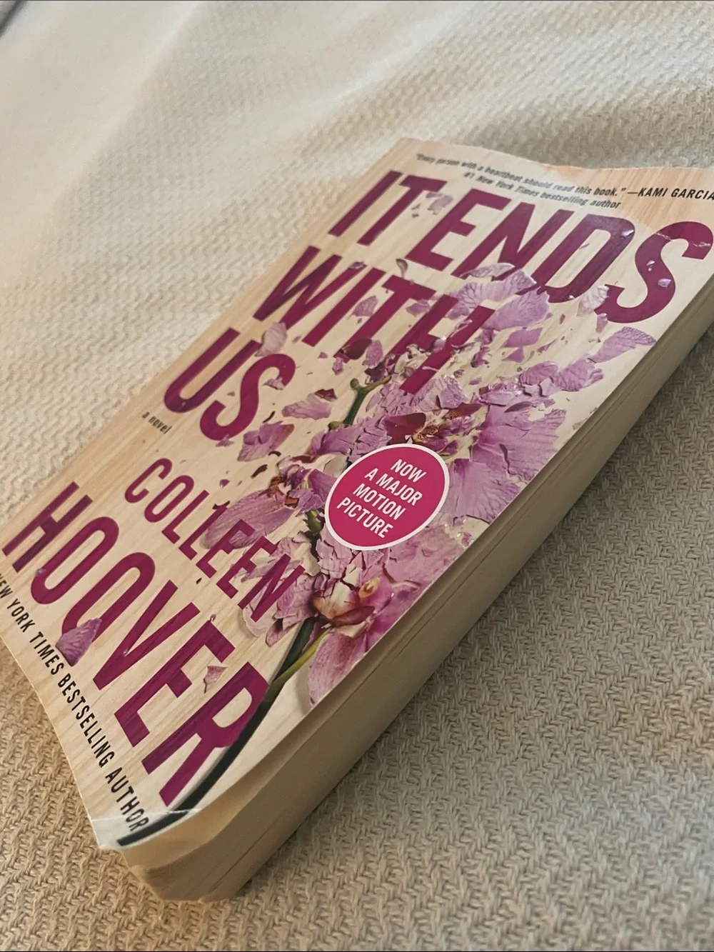 It Ends With Us - Purple Paperback Novel
